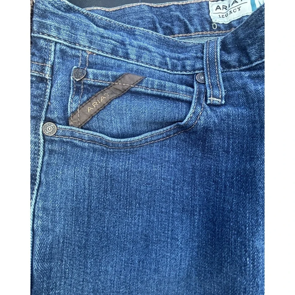 Ariat M7 Legacy Slim Fit Straight Leg Jeans Medium Wash Men's Size 34/30